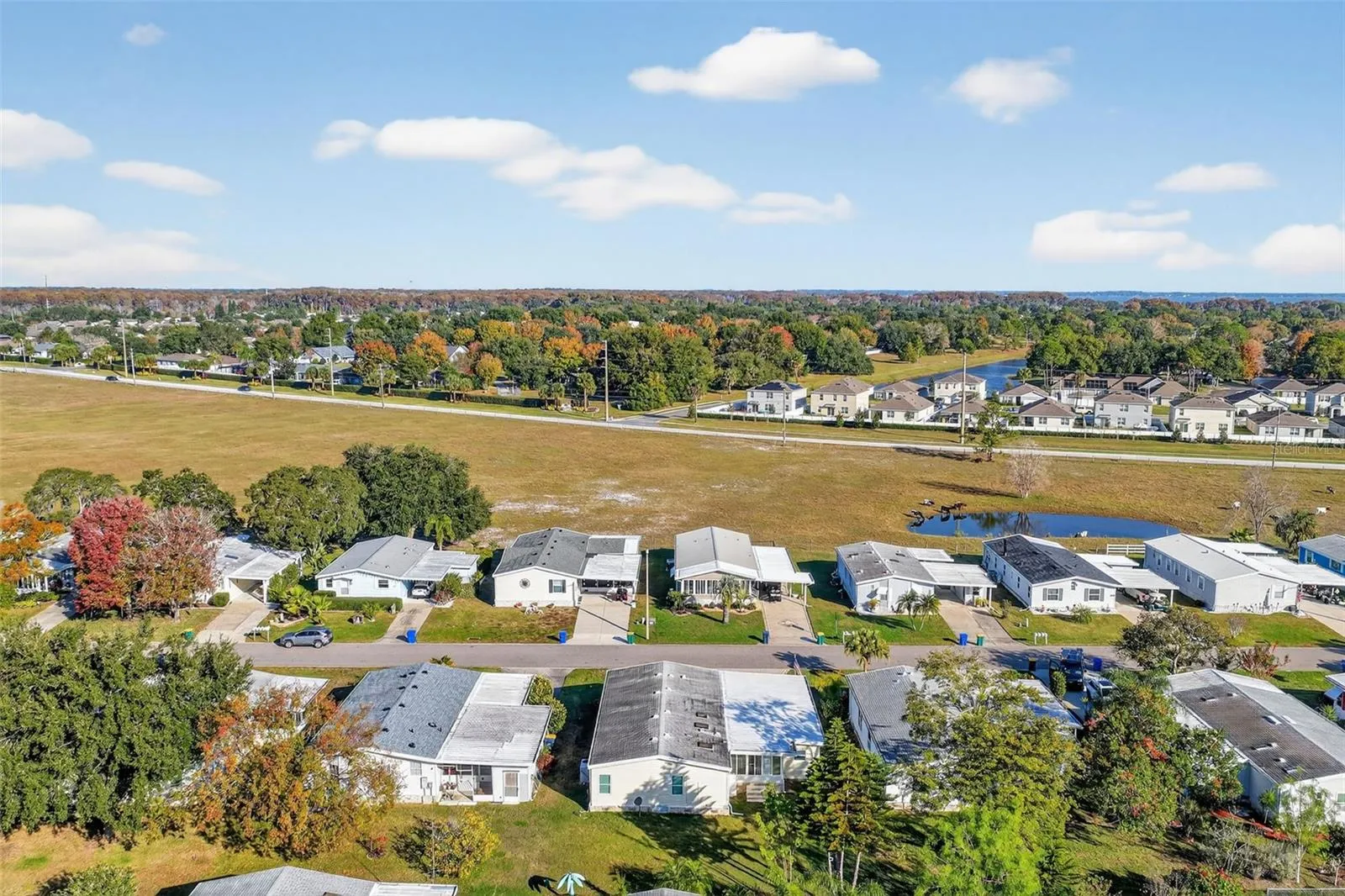 Drone View of Neighboring Areas