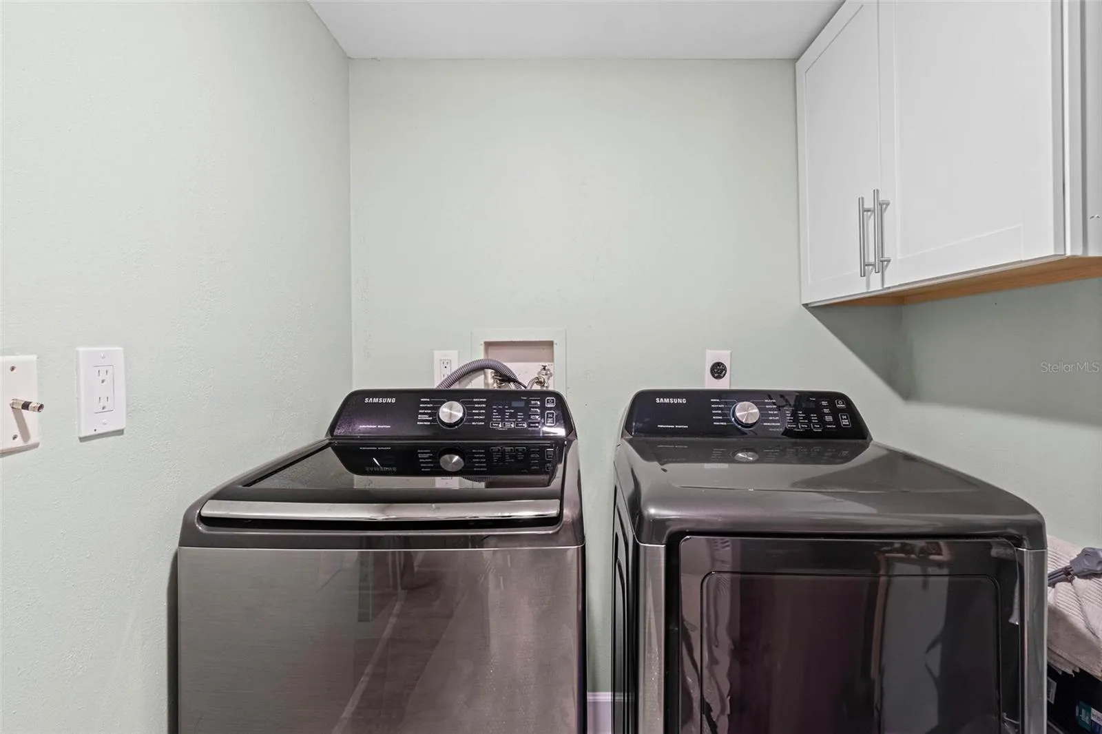 laundry room within unit