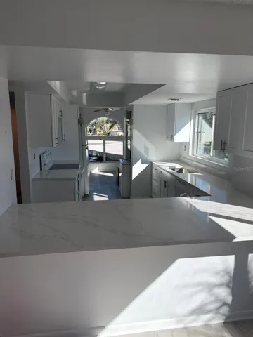 Renovation opened up the space on this kitchen
