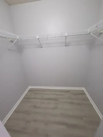 Primary closet