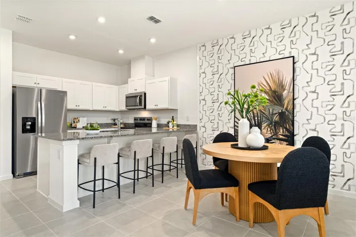 Rainwood Catalina I Model Dining Room and Kitchen