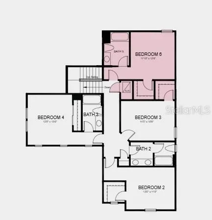 Additional Highlights Include: extended lanai, pocket sliding glass door, gourmet kitchen, study, shower at bath 3, and bedroom 6 with bath 4.