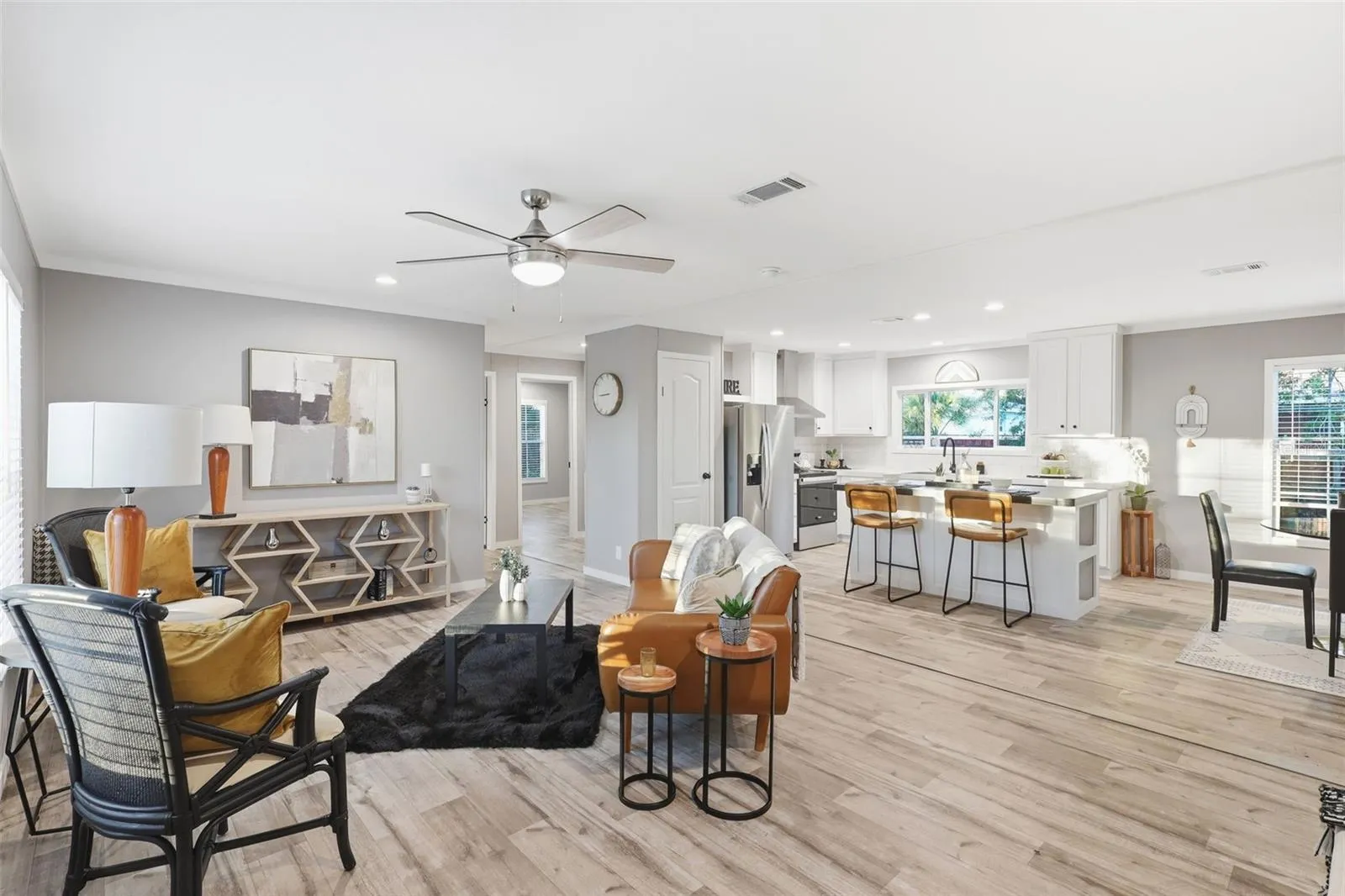 Open floor plan