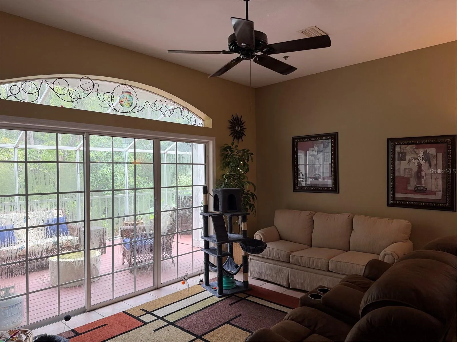 Living room on main level