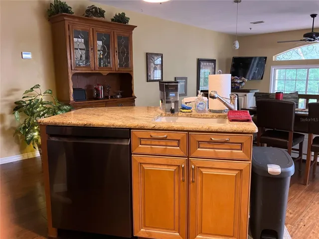 Kitchen updated in 2022 with granite counter tops.