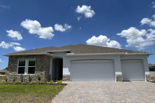 Model home - actual features may vary.