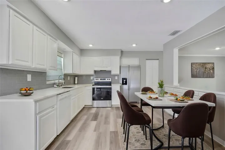Staged Kitchen