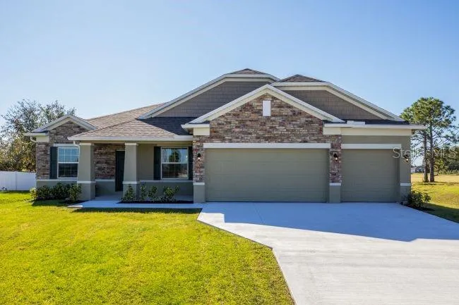 Model home - actual features may vary.
