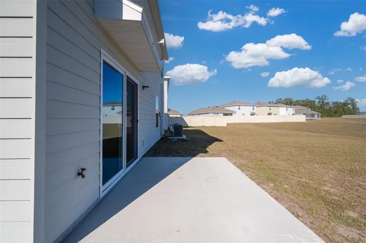 Rear Patio