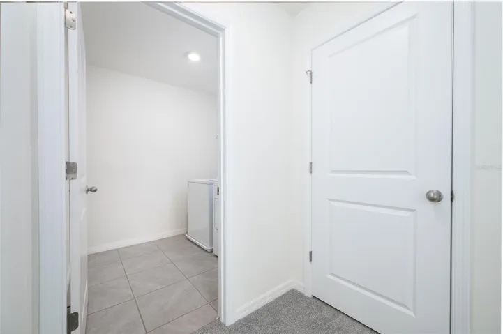 Upstairs Laundry Room and Loft Closet