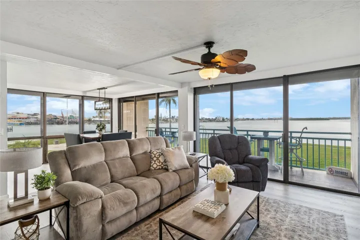 Originally a 3 Bedroom corner unit. Expanded to maximize panoramic water views. Easily converted back if desired.