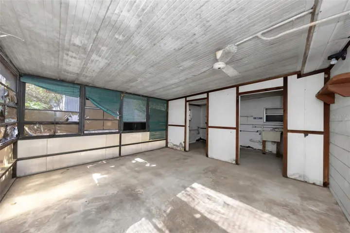 Rear Patio