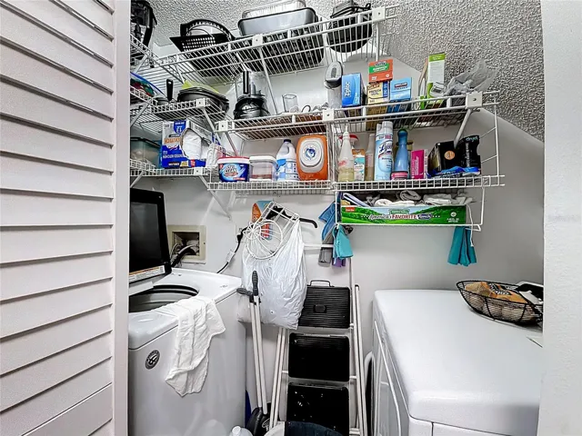 502 Bough Ave - laundry space off kitchen