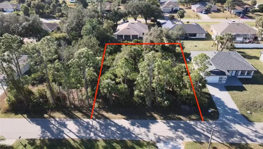 Front of Lot 13 Flagmi Lane
