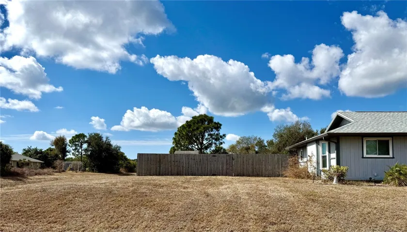 View from street of Left side of home