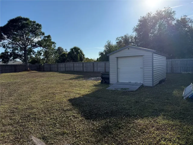 Newer shed for additional storage