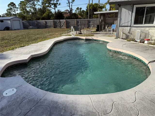 Free for pool to cool off on those hot summer days