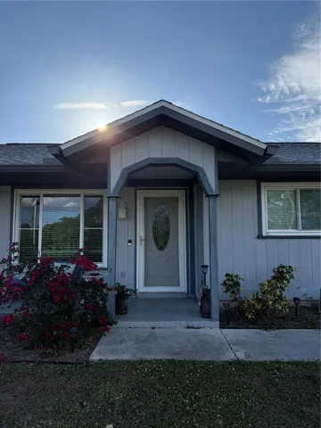 Welcome home!  Screened front door