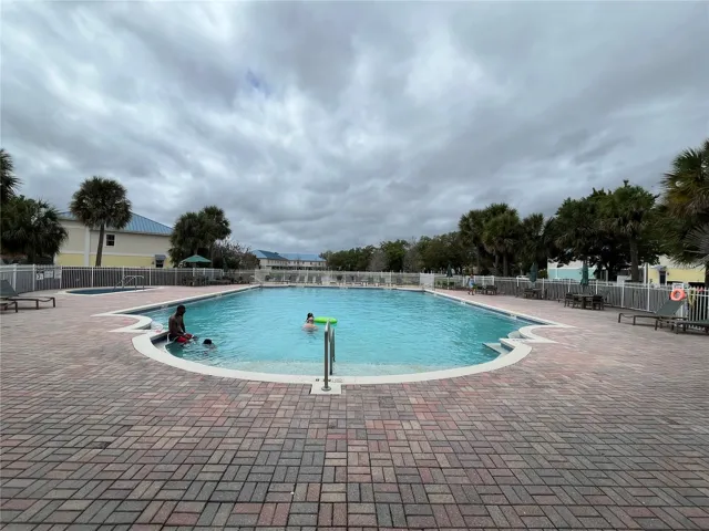 One of the pools