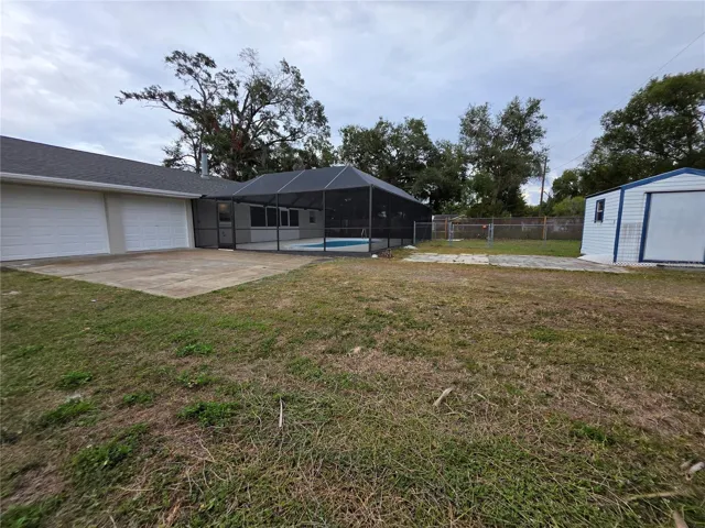 Rear Of Home