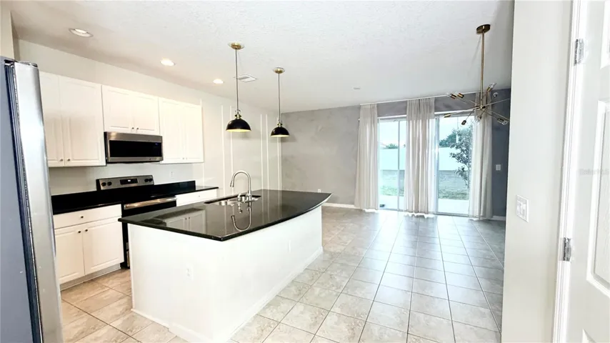 Open floor plan first floor