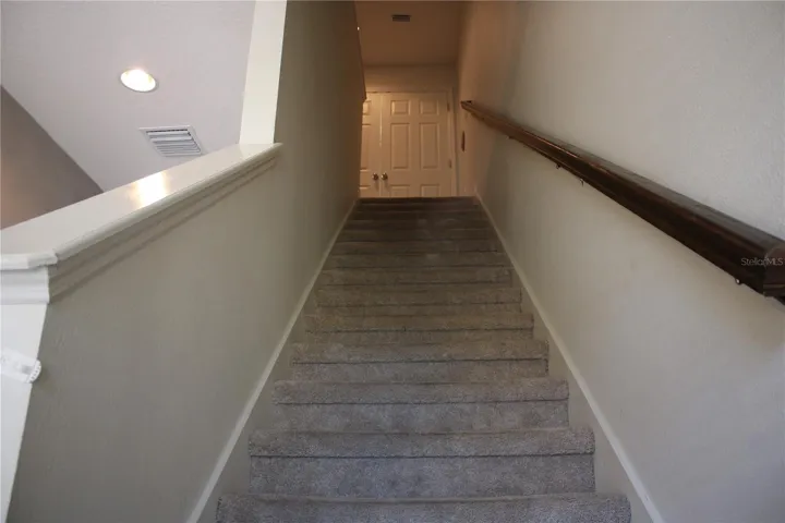 Stairs to second floor