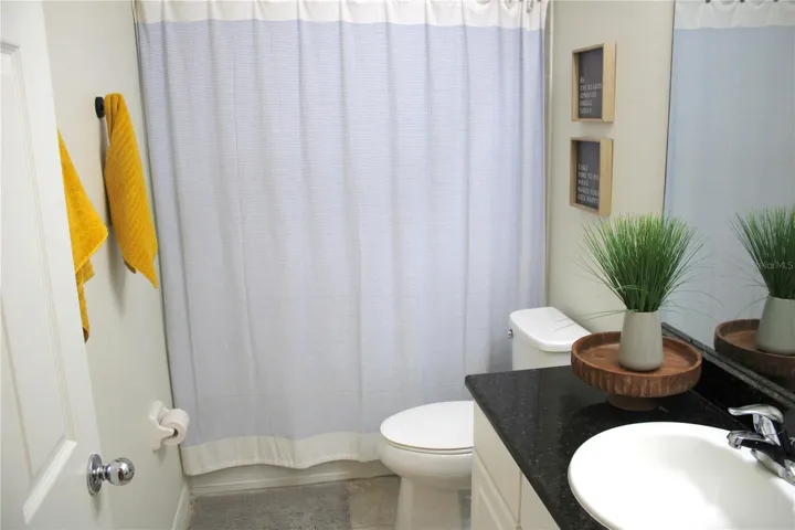 Secondary bathroom