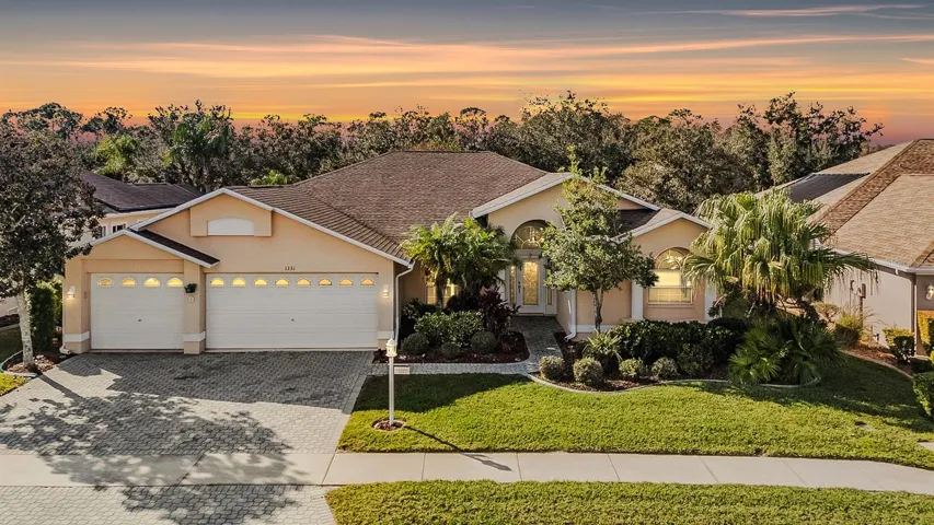 Sought-after 3 car garage