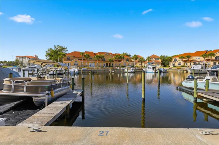 Private boat dock available