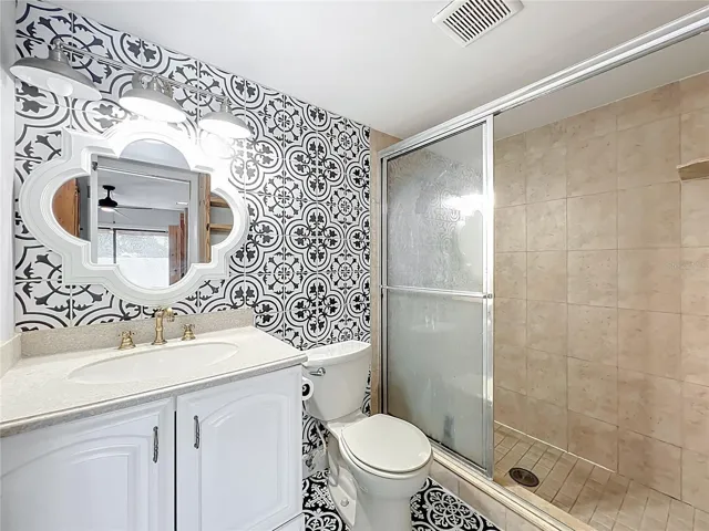 Master Bathroom with Shower