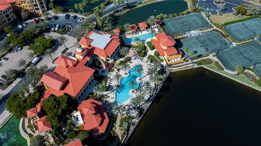 Resort Pools, Tennis Courts & Clubhouse.