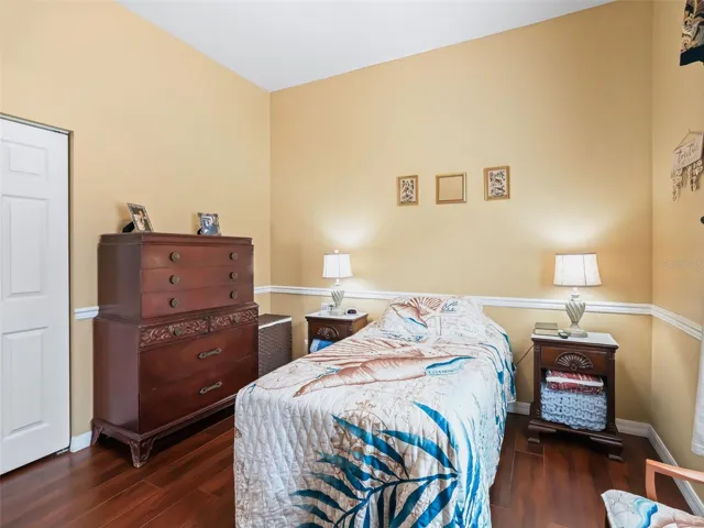 Bedroom 2 w/Chair rail