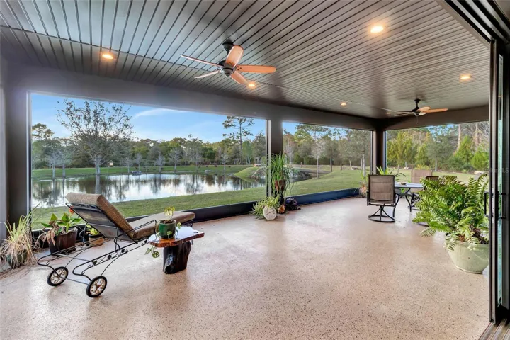 Rear Screened lanai for Sunsets