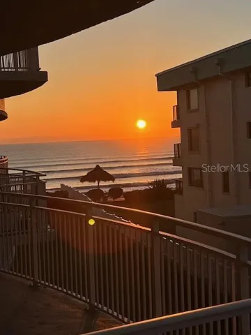 Sunrise from your private balcony