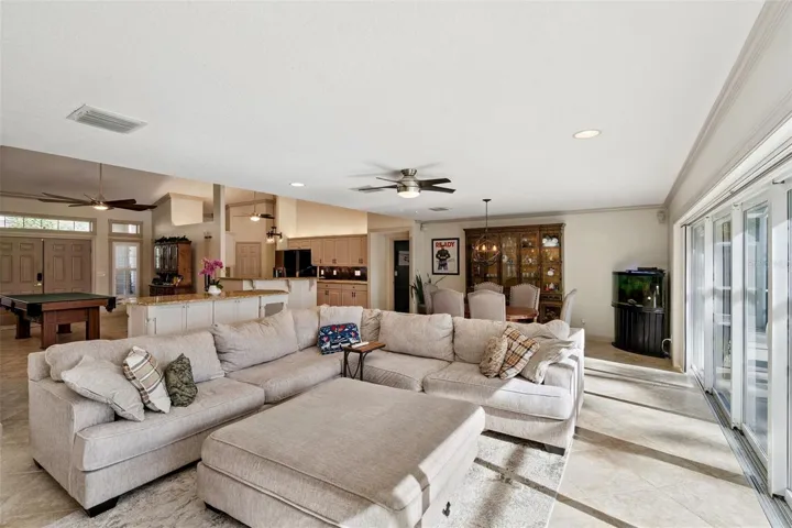 Open living area.