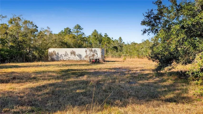 There is a Large Shipping Container already on-site for easy Storage! Nice!