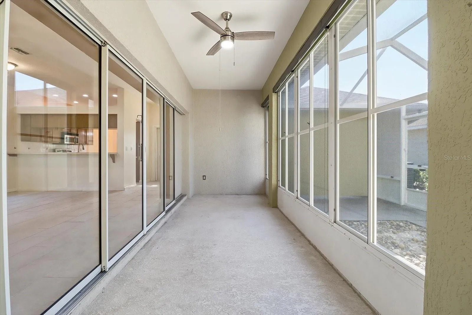 Enclosed Sunroom
