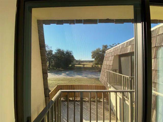 From your balcony you have a view of your private patio and at the right time of day COWS!!!