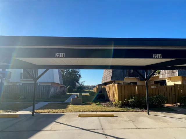 Covered reserved parking