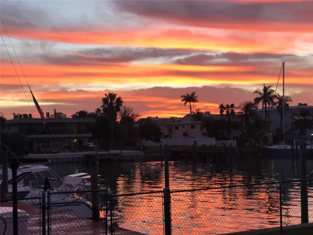 Sunset from backyard