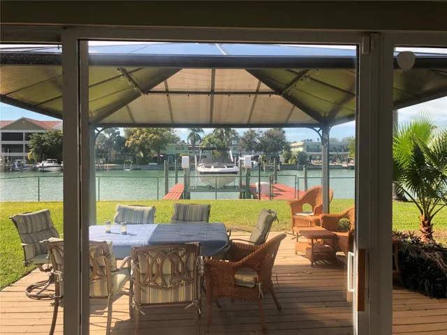 Backyard view