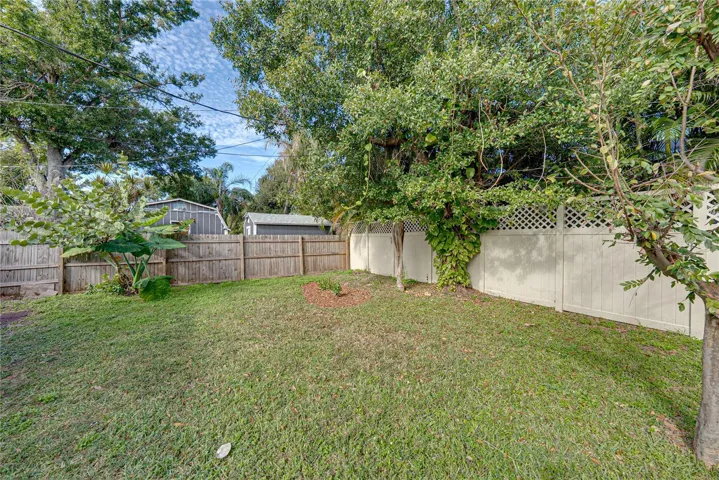 Large Fenced Yard