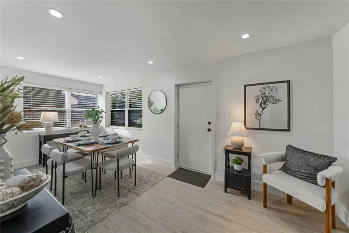 Dining and Mud Room Area From Carport