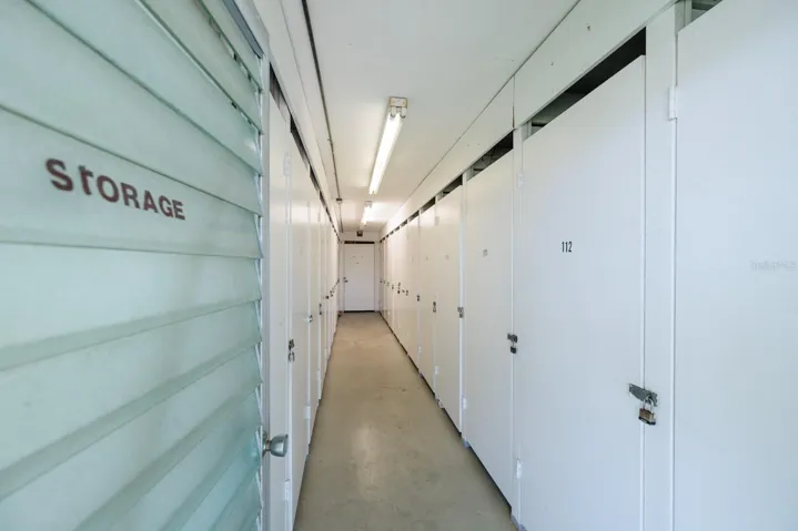 Large Storage closet in 1st floor laundry room.
