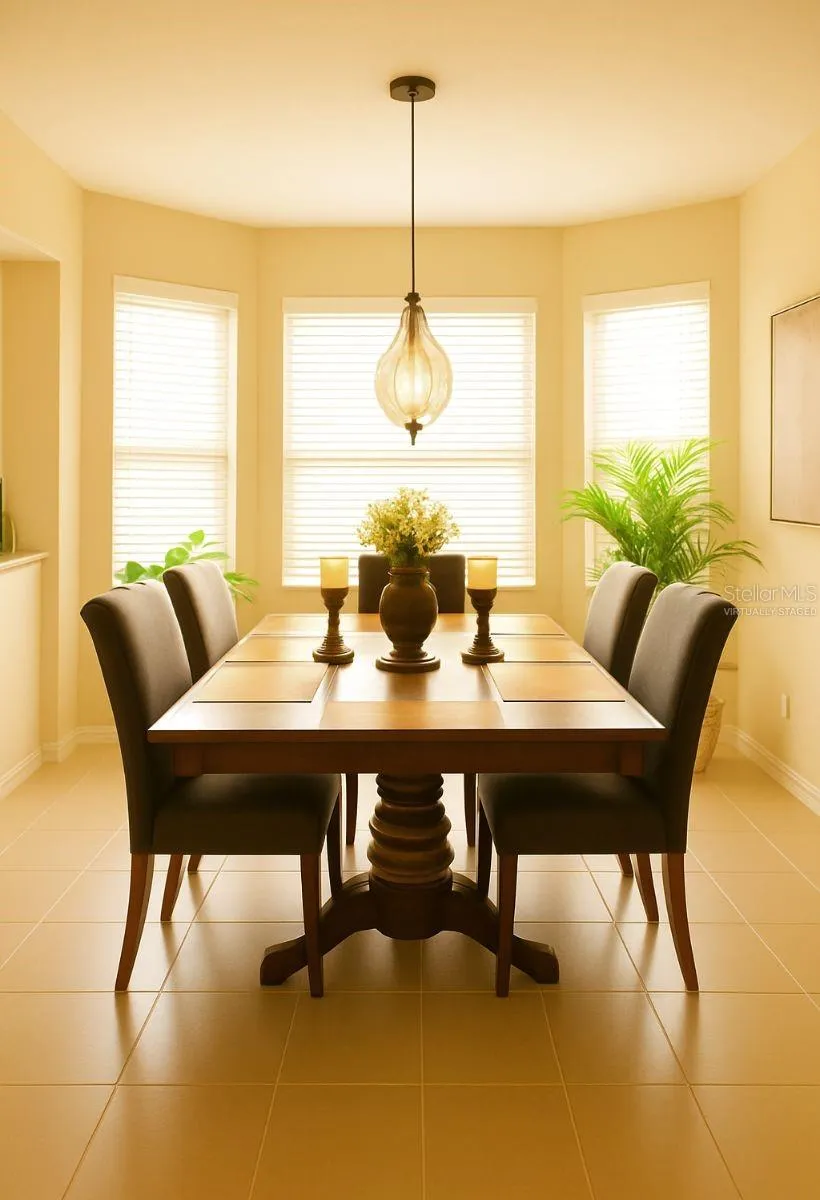 Dining Room - virtually staged