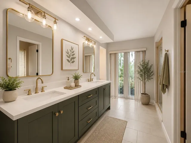 Potential renovation loan virtual staging