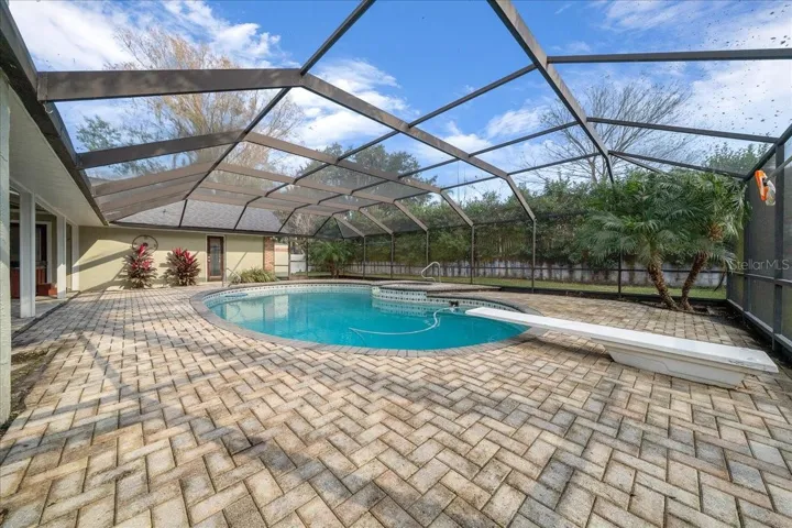 Lanai and pool