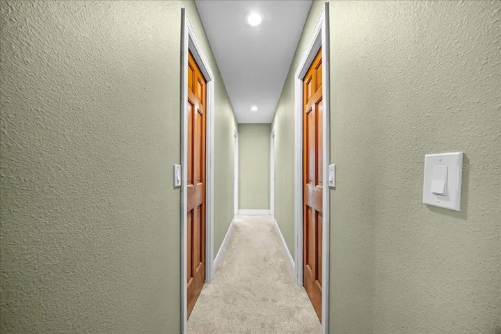Master bedroom closets