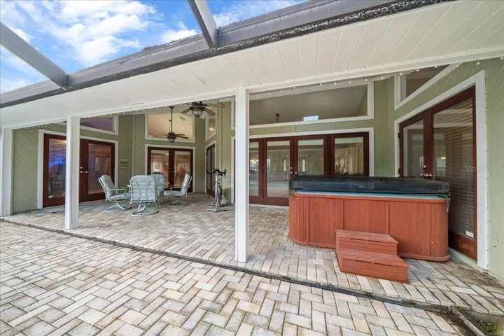 Lanai and pool