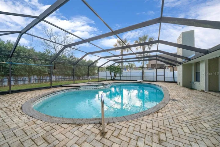 Lanai and pool